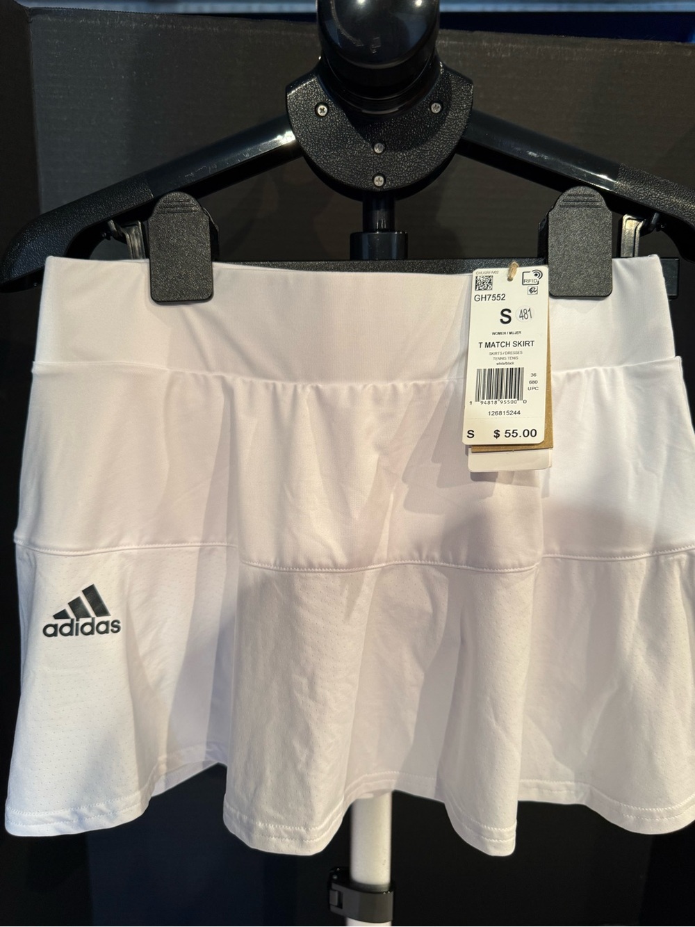 Adidas Women's White Tennis Skort - Performance Match Skirt size Small